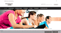 Desktop Screenshot of fitnesspforzheim.de